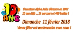 Alpha fête ses 10 ans Alpha - 10 ans