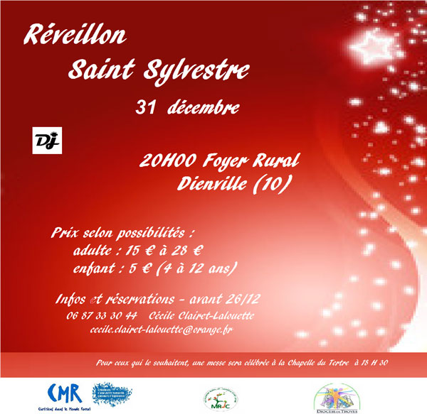 réveillon dienville 2019