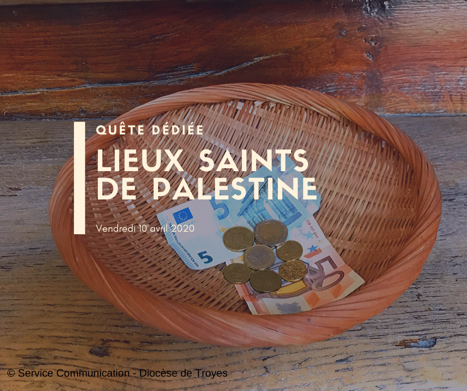 quête impérée pour les lieux saints de Palestine