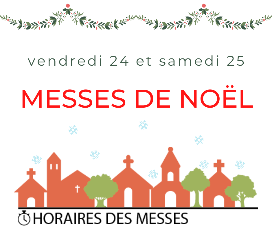 Calendrier Des Messes 2023 Horaires Des Messes - Noël 2021
